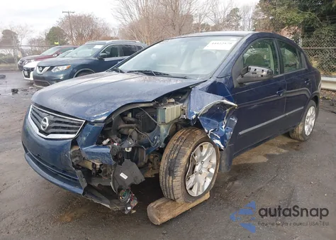 2010 Nissan Sentra 2.0S z USA, uszkodzony, nr VIN 3N1AB6AP5AL720656